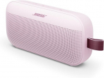 Bose Soundlink Flex Portable Bluetooth garsiakalbis (2nd Gen), skirtas naudoti lauke, atsparus vandeniui ir dulkėms, su tikrovi&scaron;ku garsu, iki 12 valandų baterijos veikimo laikas, žiedų rožinė &ndash; riboto leidimo