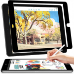 Popierinė plėvelė, suderinama su Ipad 7/8/9 kartos (10.2 colio, 2019/2020/2021), nanoadsorbcinė matinė popierinė plėvelė, ekrano apsauga, plėvelė, popieriaus pojūtis, ekrano apsauga nuo akinimo, be burbuliukų