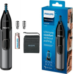 Philips Series 3000 nosies ir ausų plaukų kirpiklis nosies, ausų plaukams ir antakiams kirpti.