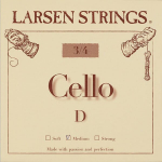 Larsen Strings Original Fractional violončelės stygos - maži dydžiai D 3/4 Medium