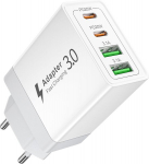 40 W usb c įkroviklis, 4 prievadų daugiafunkcinis įkroviklis su usb-c ir usb-a, usb įkroviklis, daugiafunkcinis maitinimo &scaron;altinis usb c greitasis įkroviklis, skirtas iphone 15 14 pro max 13 12 11 se xs 8 7, samsung galaxy s24, s23 ultra