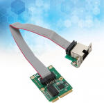 Yunseity 2.5 gigabitų ethernet pci e tinklo plok&scaron;tė pci express 10/100/1000mbps rj45 lan nic adapterio keitiklis stacionariam kompiuteriui
