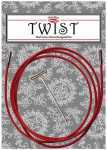 Chiaogoo Twist Red Lace keičiami valai 93cm - Small