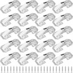 20 vnt. 90&deg; vyrių spintelėms, 77x32 mm, su varžtais