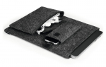 Durable Multibag dėklų komplektas, 3vnt, antracito spalva