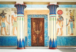Yongfoto 1.5 x 1 m foto fonas senovės Egipto scena sienų paveikslai faraonas &scaron;ventykla hieroglifų egipto papiruso fotografijos fonas foto portretų fotografai vaikų foto studija