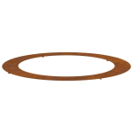 Corten plieno vazonas Corten plienas Didelis Patvarus Apvalus