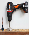 Worx Nitro Wx352 akumuliatorinis smūginis gręžtuvas-suktuvas 20 V &ndash; be&scaron;epetėlinis variklis &ndash; skirtas sukimui, gręžimui ir smūginiam gręžimui &ndash; 60 Nm &ndash; 2 greičių pavara ir Led lemputė &ndash; komplekte 2 x 20 V 2 Ah akumuliatoriai ir 2 A greitasis įkroviklis