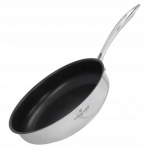 "Zwieger" titano danga dengta keptuvė 28 cm, nerūdijantis plienas, indukcija, didelis atsparumas