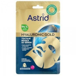 Veido kaukė Astrid su hialuronu ir auksu, atjauninanti, stangrinanti, drėkinanti