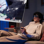 Lenovo Legion akiniai su privačiu ekranu žaidimams keliaujant (GY21M72722)