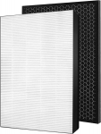 Fy1410/30 ir Fy1413/30 pakaitinių filtrų rinkinys, skirtas Philips 1000 serijos Ac1214/10 Ac1215 Ac1217 Ac2729/10 oro valytuvui (įeina 1 hepa filtras ir 1 aktyvintos anglies filtras)