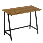 Ra&scaron;omasis stalas, begryf VB4A, 100x50x75, juoda konstrukcija, alksnio spalva