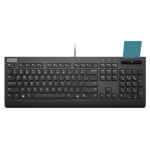 Lenovo Smartcard II Keyboard Wired Estonian Black USB-A Plunger type switch