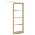 vidaXL Slankios durys ORKDAL Natūrali 93 x 232 cm