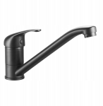 Invena Mitris virtuvės mai&scaron;ytuvas, juodas matinis, su sukamąja i&scaron;leidimo anga