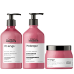 Loreal Pro Longer Shampoo 500Ml + Loreal Pro Longer Conditioner 500Ml + Loreal Pro Longer Mask 500Ml New
