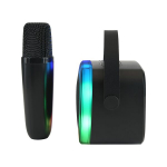 K100 karaoke kolonėlė STREETZ, su mikrofonu, 5W, juoda / K100-BLK / 6612080