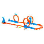 Trąsų prailginimų rinkinys Hot Wheels Trys kilpos JDW39