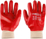 Neo Tools Darbo pir&scaron;tinės Pvc dengtos, Dydis 10