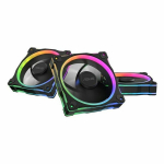 Ventiliatoriai - ASUS - PRIME MR120 - ARGB - 3 vnt. - Juoda - 1600 RPM