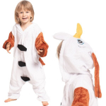 Vaiki&scaron;ka Pižama Mink&scaron;tas Kigurumi Kombinezonas Ledo &Scaron;alis Sniego Senis Olaf 135-145 Cm