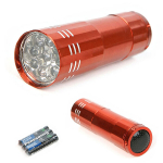 Mini žibintuvėlis 9 LED žibintuvėliai 15-9 LED raktų pakabukas