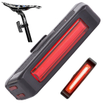 Galinis dviračio žibintas, galinis USB LED COB žibintas, 500lm