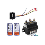 12v 250a gervės nuotolinis kontaktorius Gervės valdymo solenoidinė relė Dvynių nuotolinio valdymo rinkinys Automobilis Motociklas I&scaron;jungtas Roa
