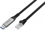 USB tinklo kabelis - DIGITUS - AK-300600-150-S - 1 Gbit/s - 15 m - LSZH - CAT 6A S/FTP