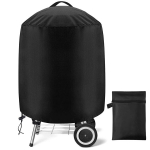 Apvalus grilio užklotas, patvarus 420D Oxford dujinio grilio apsauginis tentas, vandeniui ir vėjui atsparus, apsaugantis nuo UV spindulių, 71 x 68 cm