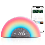 Momcozy i&scaron;manusis baltojo triuk&scaron;mo aparatas &ndash; naktinė lemputė Sound Machine