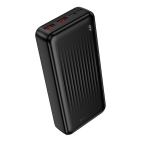 Atsarginis maitinimo &scaron;altinis ("Power Bank") I&scaron;orinė baterija Power Bank Borofone BJ80A 22.5W 20000mAh juoda