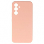 &bdquo;Evelatus&ldquo; &bdquo;Samsung Galaxy A15 Premium&ldquo; mink&scaron;tas silikoninis dėklas, smėlio spalvos, rožinis