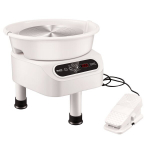 Keramikos žiedimo staklės 28 cm, 450 W, 3 kojos