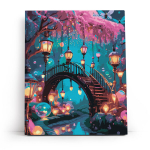 Tapymas pagal numerius 40x50 cm, Užburtas gatvė, varvikas, MG2496e