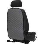Automobilio sėdynės atlo&scaron;o apsauga nuo vaikų EVAtech ECO 75x46 cm - pilka / juodi kra&scaron;tai / pilkos siūlės