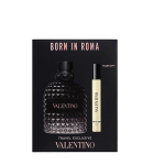 Valentino Uomo Born In Roma dovanų rinkinys EDT 100 ml + 10 ml &ndash; medienos aromato firminiai kvepalai vyrams