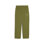 Laisvalaikio kelnės moterims PUMA ELEVATED Graphic Wide Leg Pants TR Olive - 68950122, žalios