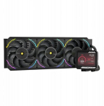 Procesoriaus au&scaron;intuvas Valkyrie V360 LCD Liquid AiO CPU Cooler, Black, VK-AIOV360B
