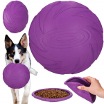 Frisbio &scaron;uns dubenėlis Springos, violetinis, 18 cm