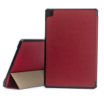 Dėklas Reach Smart Leather Lenovo Tab 10.1 TB311 tamsiai raudonas