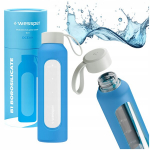 Wessper B1 borosilikatinis 500 ml &bdquo;Ocean&ldquo; stiklinis butelis