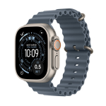 Apple Watch Ultra 3&nbsp;GPS + Cellular&nbsp;49mm&nbsp;Natural Titanium Case with Anchor Blue Ocean Band - MEWH4ET/A