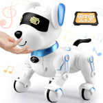 Interaktyvus RC &scaron;uo-robotas + valdymo pultas, white