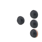 Tiger Urban kabliukas, mažas, juodas