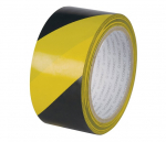 Signalinė juosta Q-Connect, 48mm x 20m, juoda ir geltona