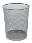 Metalinė &scaron;iuk&scaron;liadėžė 19l, sidabrinė