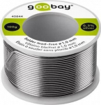 Litavimo viela Goobay sidabro + vario 1.0mm 100g