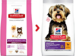 Hill's Science Plan Sensitive Stomach & Skin Small & Mini Adult ėdalas &scaron;unims su vi&scaron;tiena, 1,5 kg